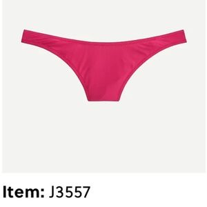 NWOT J. Crew 1989 High-leg Bikini Bottom